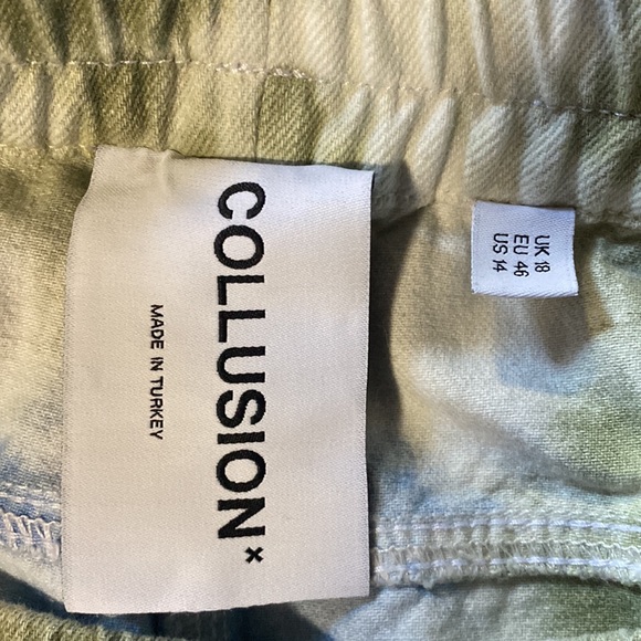 Collusion Distressed Denim Shorts - Picture 7 of 8